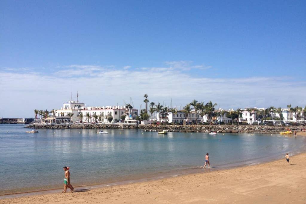 Charmante Wohnung Direkt Am Meer, Kostenloses Wlan Puerto De Mogan Exterior photo